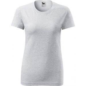 MALFINI® Základní bavlněné dámské tričko Malfini 145 g/m Barva: šedý melír světlý, Velikost: L