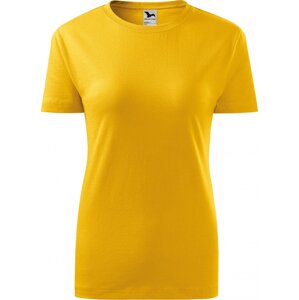 MALFINI® Základní bavlněné dámské tričko Malfini 145 g/m Barva: Žlutá, Velikost: S