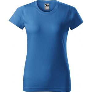 MALFINI® Základní bavlněné dámské tričko Malfini Barva: modrá azurová, Velikost: L