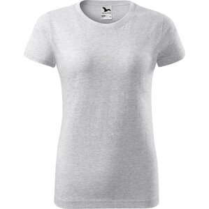 MALFINI® Základní bavlněné dámské tričko Malfini Barva: šedý melír světlý, Velikost: XL