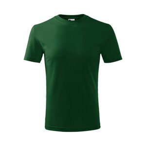 MALFINI® Základní bavlněné dětské tričko Malfini s bočními švy Barva: Zelená lahvová, Velikost: 110 cm/4 roky