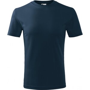 MALFINI® Základní bavlněné dětské tričko Malfini s bočními švy Barva: modrá námořní, Velikost: 110 cm/4 roky