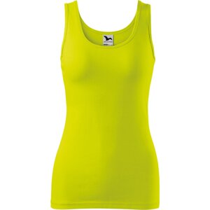 MALFINI® Dámské strečové tílko Triumph s hlubším výstřihem Barva: Limetková žlutá, Velikost: L