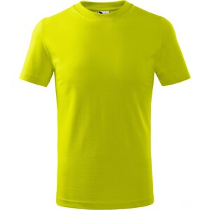 MALFINI® Základní dětské bavlněné tričko Malfini Barva: Limetková žlutá, Velikost: 110 cm/4 roky