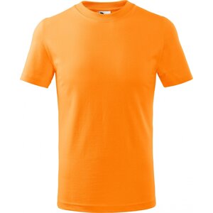MALFINI® Základní dětské bavlněné tričko Malfini Barva: mandarin, Velikost: 122 cm/6 let