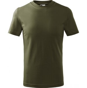 MALFINI® Základní dětské bavlněné tričko Malfini Barva: military, Velikost: 110 cm/4 roky