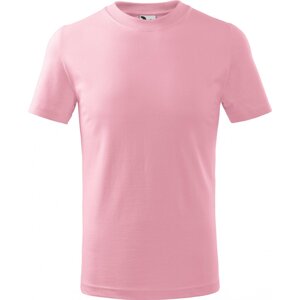 MALFINI® Základní dětské bavlněné tričko Malfini Barva: Růžová, Velikost: 110 cm/4 roky