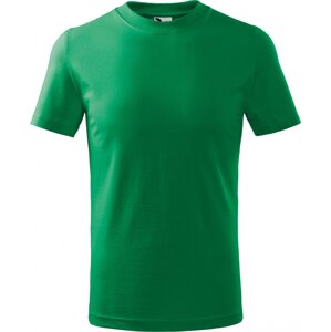 MALFINI® Základní dětské bavlněné tričko Malfini Barva: zelená střední, Velikost: 110 cm/4 roky