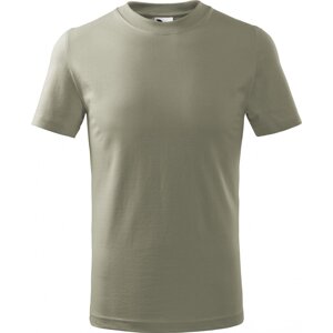 MALFINI® Základní dětské bavlněné tričko Malfini Barva: zelená khaki světlá, Velikost: 122 cm/6 let