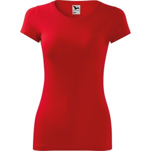 MALFINI® Dámské tričko Glance Malfini s elastanem a 95% bavlny Barva: Červená, Velikost: XXL