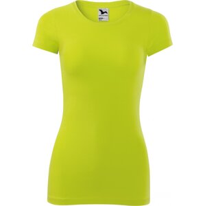MALFINI® Dámské tričko Glance Malfini s elastanem a 95% bavlny Barva: Limetková žlutá, Velikost: L