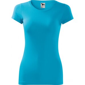 MALFINI® Dámské tričko Glance Malfini s elastanem a 95% bavlny Barva: Tyrkysová, Velikost: XXL