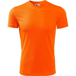 MALFINI® Dětské funkční tričko Fantasy s bočnímy švy 100 % polyester Barva: oranžová neonová, Velikost: 122 cm/6 let