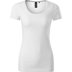 MALFINI Premium® Dámské vypasované tričko Action s elastanem Barva: Bílá, Velikost: L