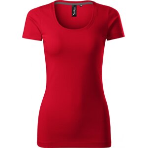MALFINI Premium® Dámské vypasované tričko Action s elastanem Barva: červená výrazná, Velikost: XXL