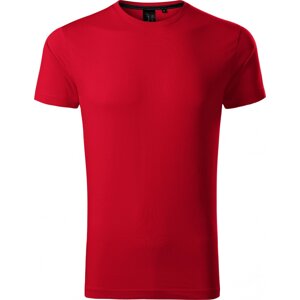 MALFINI Premium® Exkluzivní pánské slim fit tričko s elastanem Barva: červená výrazná, Velikost: 3XL