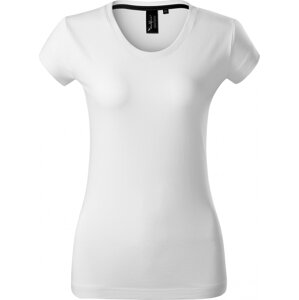 MALFINI Premium® Exkluzivní dámské tričko s hlubším výstřihem 160 g/m Barva: Bílá, Velikost: XXL