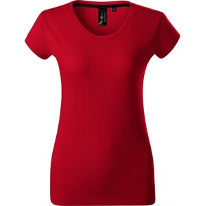 MALFINI Premium® Exkluzivní dámské tričko s hlubším výstřihem 160 g/m Barva: červená výrazná, Velikost: XXL