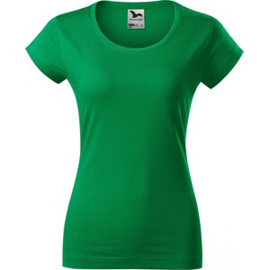 MALFINI® Dámské tričko Viper s kratšími rukávky a hlubším výstřihem Barva: zelená střední, Velikost: XXL