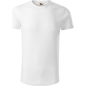 MALFINI® Pánské rovné tričko Malfini z organické bavlny 160 g/m Barva: Bílá, Velikost: XXL