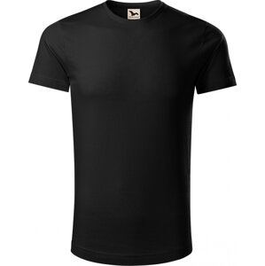 MALFINI® Pánské rovné tričko Malfini z organické bavlny 160 g/m Barva: Černá, Velikost: XXL