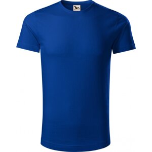 MALFINI® Pánské rovné tričko Malfini z organické bavlny 160 g/m Barva: modrá královská, Velikost: L