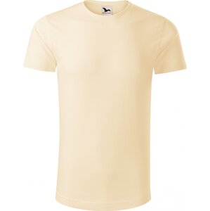 MALFINI® Pánské rovné tričko Malfini z organické bavlny 160 g/m Barva: mandlová, Velikost: M