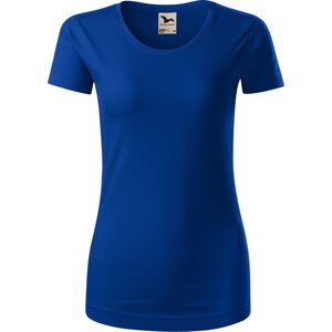 MALFINI® Dámské lehce vypasované tričko Malfini z organické bavlny 160 g/m Barva: modrá královská, Velikost: XXL