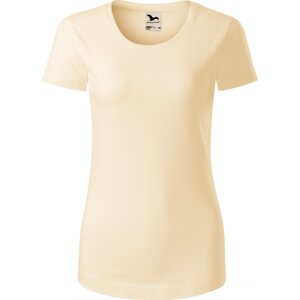 MALFINI® Dámské lehce vypasované tričko Malfini z organické bavlny 160 g/m Barva: mandlová, Velikost: L