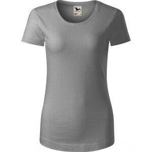 MALFINI® Dámské lehce vypasované tričko Malfini z organické bavlny 160 g/m Barva: starostříbrná, Velikost: L