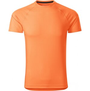 MALFINI® Rychleschnoucí funkční tričko Destiny s příměsí elastanu Barva: mandarinová neonová, Velikost: XXL