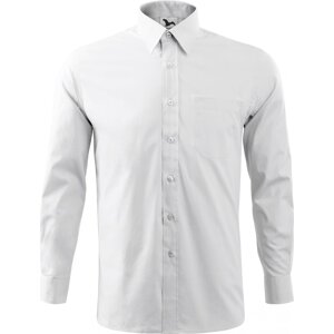 MALFINI® Pánská popelínová košile Malfini s dlouhým rukávem 100% bavlna Barva: Bílá, Velikost: XXL