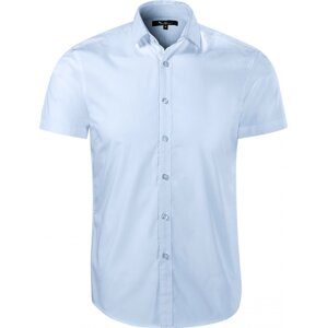 MALFINI Premium® Pánská projmutá slim fit košile Malfini Premium 60% bavlny Barva: Světle modrá, Velikost: XXL