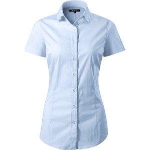 MALFINI Premium® Jemně strečová slim fit košile Flash Malfini Premium, 73% bavny Barva: Světle modrá, Velikost: XXL