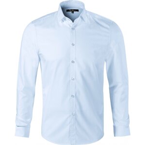 MALFINI® Pánská slim fit košile Dynamic Malfini Premium s dlouhým rukávem, 60% bavny Barva: Světle modrá, Velikost: S