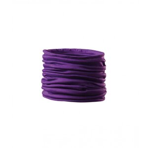 MALFINI® Víceúčelový unisex nákrčník Twister 100% polyester 50x26 cm Barva: Fialová, Velikost: uni
