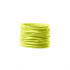 MALFINI® Víceúčelový unisex nákrčník Twister 100% polyester 50x26 cm Barva: žlutá neonová, Velikost: uni
