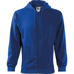MALFINI® Pánská celopropínací mikina s kapucí Trendy Zipper Barva: modrá královská, Velikost: XXL