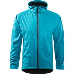 MALFINI® Pánská 3vrstvá softshellová bunda Cool Barva: Tyrkysová, Velikost: L