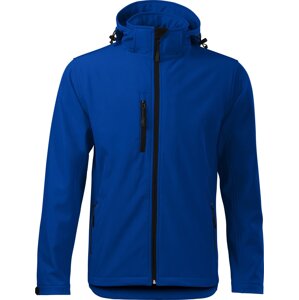 MALFINI® Pánská 3vrstvá softshellová bunda s prodlouženým zadním dílem Barva: modrá královská, Velikost: 3XL