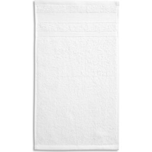 MALFINI® Malý měkký vysoce savý froté ručník z organické bavlny v gramáži 450 g/m Barva: Bílá, Velikost: 30 x 50 cm