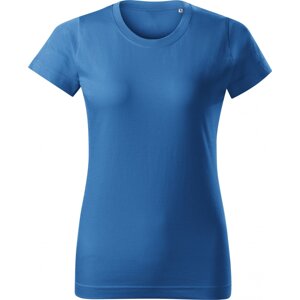 MALFINI® Základní bavlněné dámské tričko Malfini bez štítku výrobce Barva: modrá azurová, Velikost: XXL