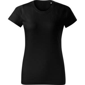 MALFINI® Základní bavlněné dámské tričko Malfini bez štítku výrobce Barva: Černá, Velikost: XXL