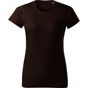 MALFINI® Základní bavlněné dámské tričko Malfini bez štítku výrobce Barva: kávová, Velikost: S