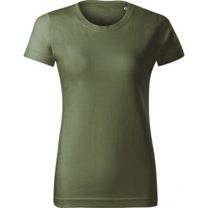 MALFINI® Základní bavlněné dámské tričko Malfini bez štítku výrobce Barva: zelená khaki, Velikost: XXL
