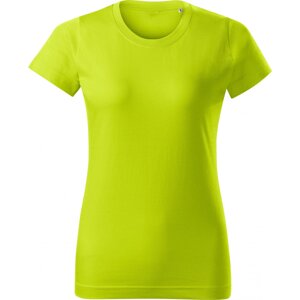 MALFINI® Základní bavlněné dámské tričko Malfini bez štítku výrobce Barva: Limetková žlutá, Velikost: M
