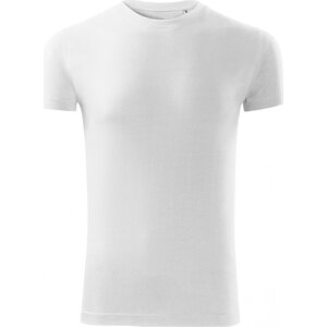 MALFINI® Přiléhavé bavlněné tričko Viper se silikonovou úpravou 180 g/m Barva: Bílá, Velikost: XXL