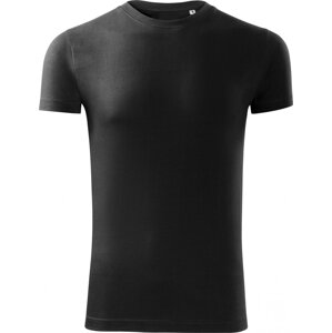 MALFINI® Přiléhavé bavlněné tričko Viper se silikonovou úpravou 180 g/m Barva: Černá, Velikost: L