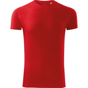 MALFINI® Přiléhavé bavlněné tričko Viper se silikonovou úpravou 180 g/m Barva: Červená, Velikost: XXL