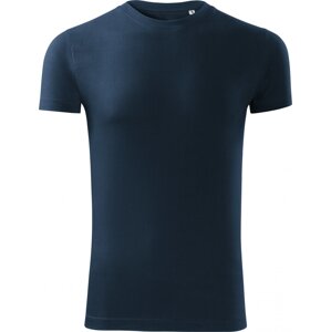 MALFINI® Přiléhavé bavlněné tričko Viper se silikonovou úpravou 180 g/m Barva: modrá námořní, Velikost: XXL